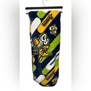 Savannah Bananas Plush Throw Blanket 60x70 Super Soft Official Baseball Team NWT